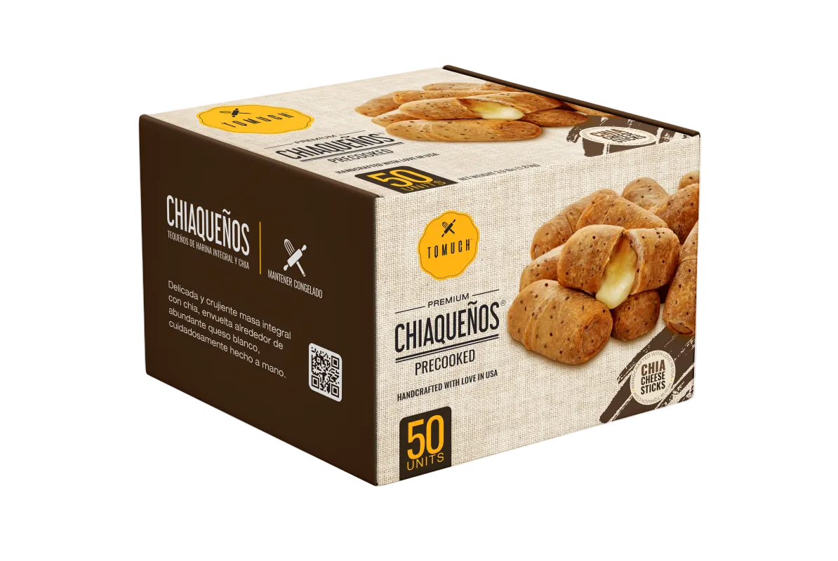 Whole Wheat & Chia Cheese Tequeños