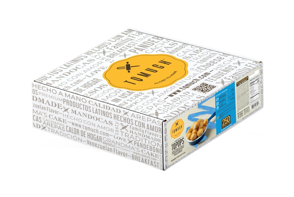 TQPops / Caja de 250 unidades - tqmuch.com